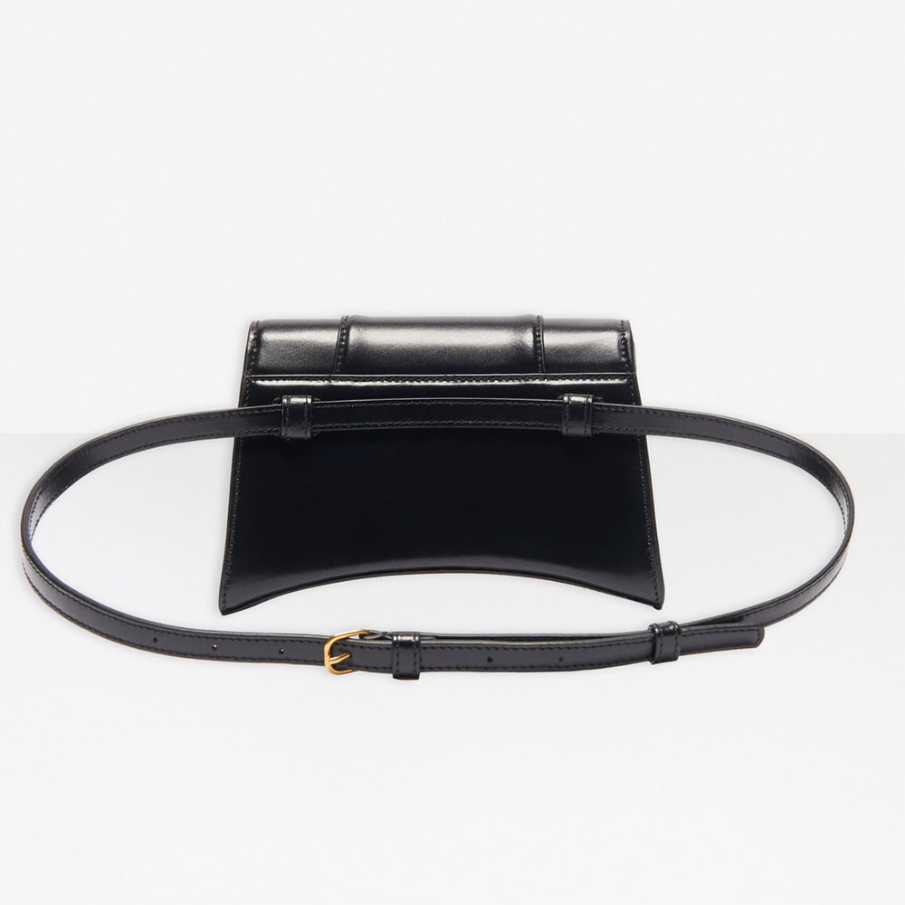 Balenciaga Hourglass Small Beltbag Black 610460 1QJ4M 1000: Image 2