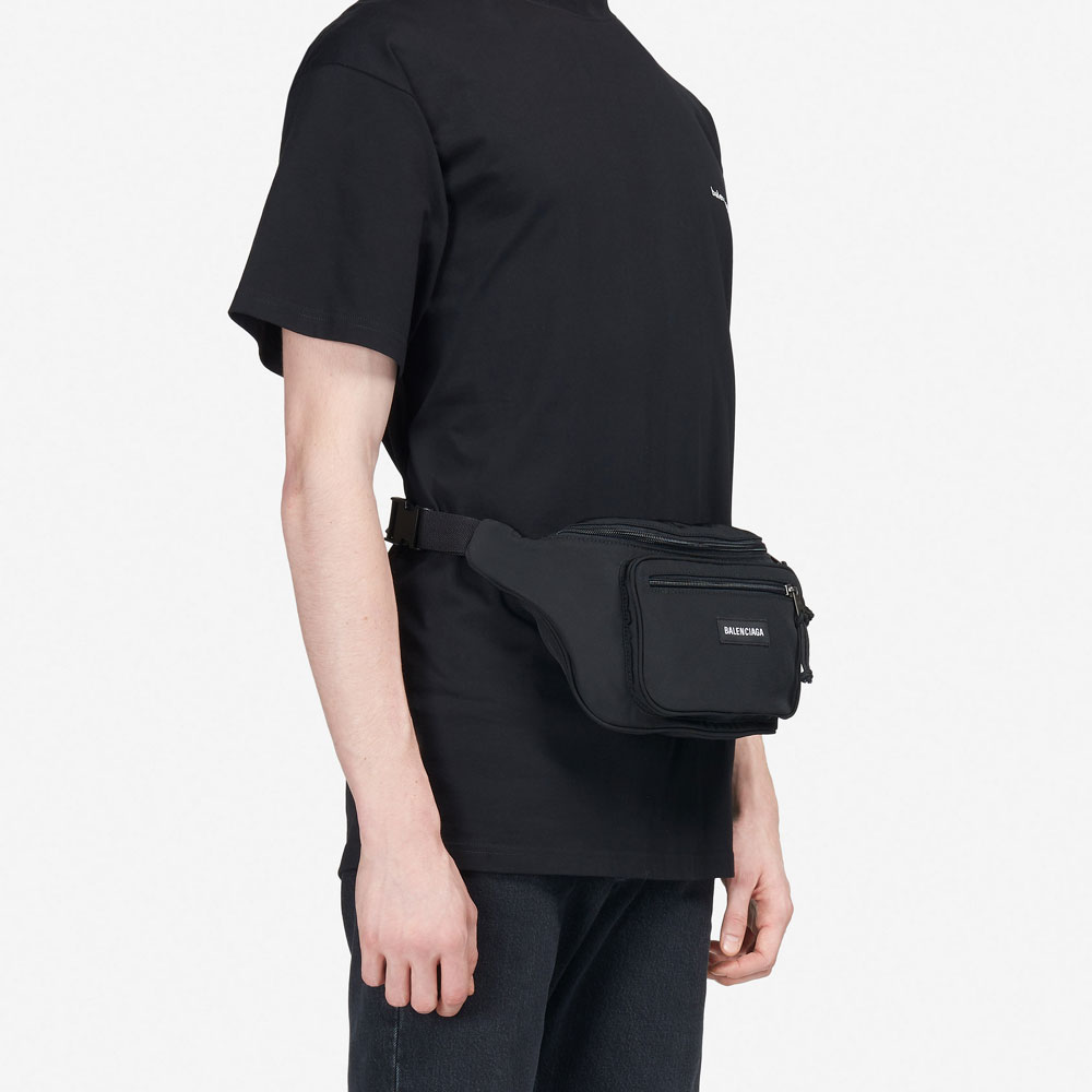 Balenciaga Explorer Beltpack Black 482389 9TY45 1000: Image 2