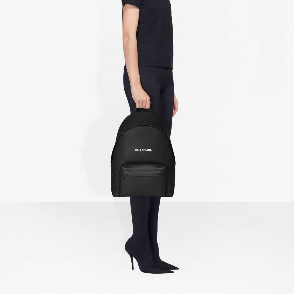 Balenciaga Everyday Backpack Black 552374 DLQ4N 1000: Image 2