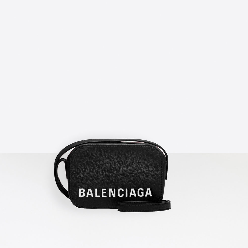 Balenciaga Ville Camera Bag XS Black 558171 0OTDM 1000: Image 1