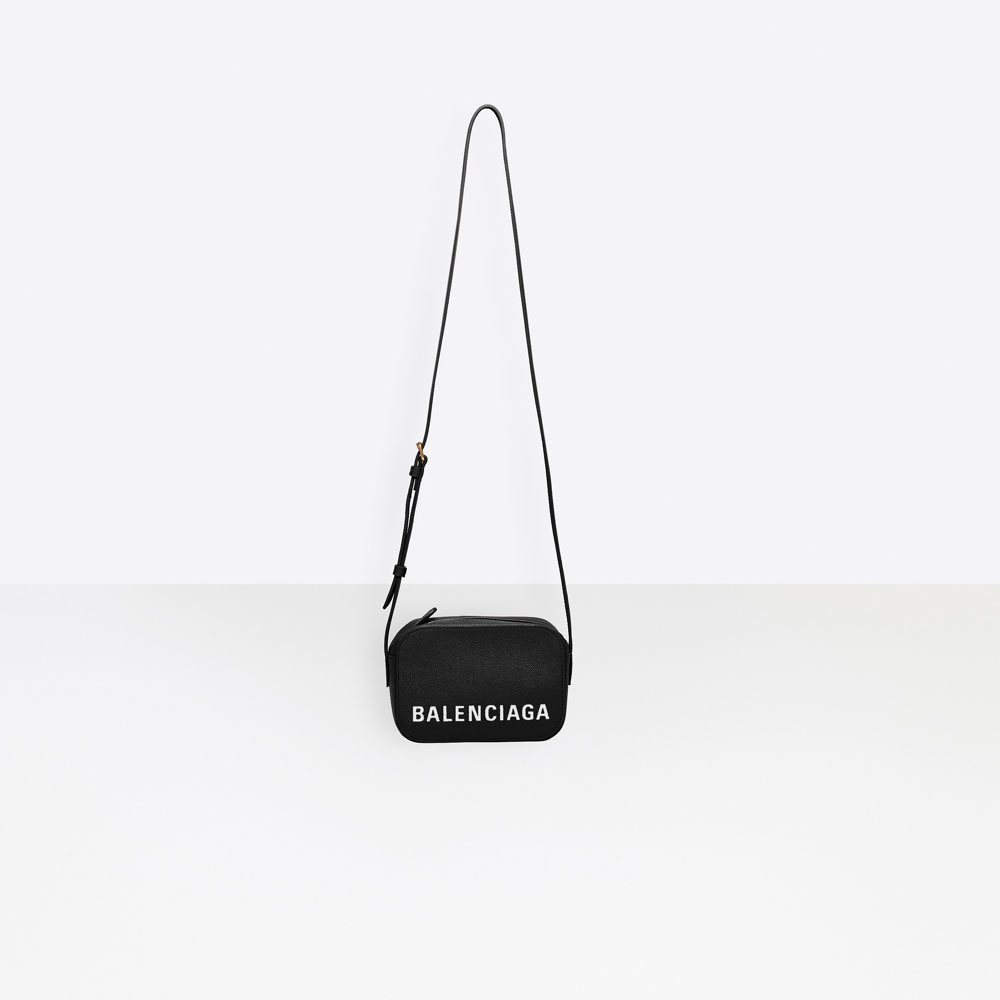 Balenciaga Ville Camera Bag XS Black 558171 0OTDM 1000: Image 3