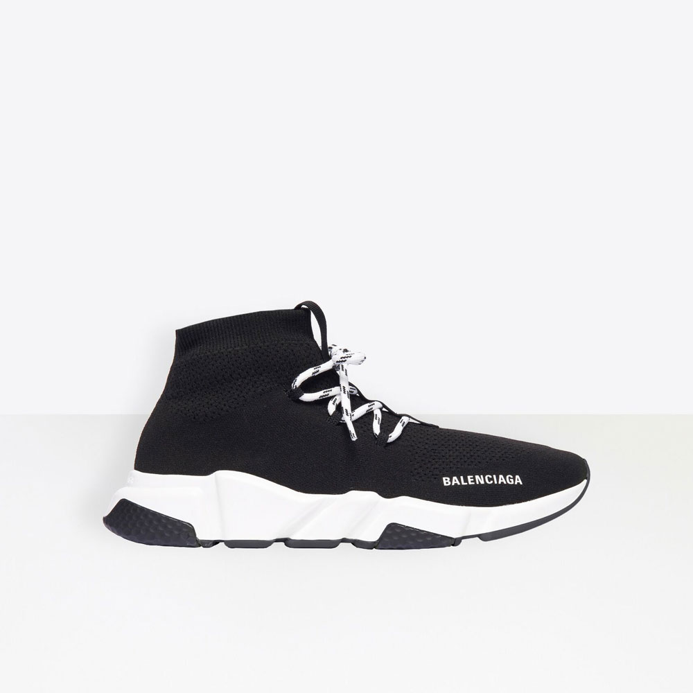 Balenciaga Speed Lace up Sneaker 587289 W2DB2 1015: Image 1