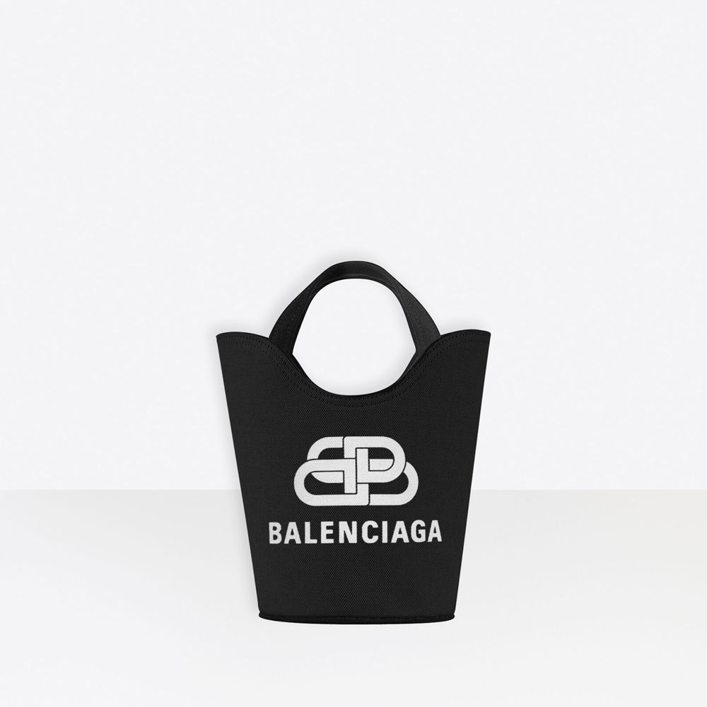 Balenciaga Wave Medium Tote Bag 599332 KMZG3 1090: Image 1