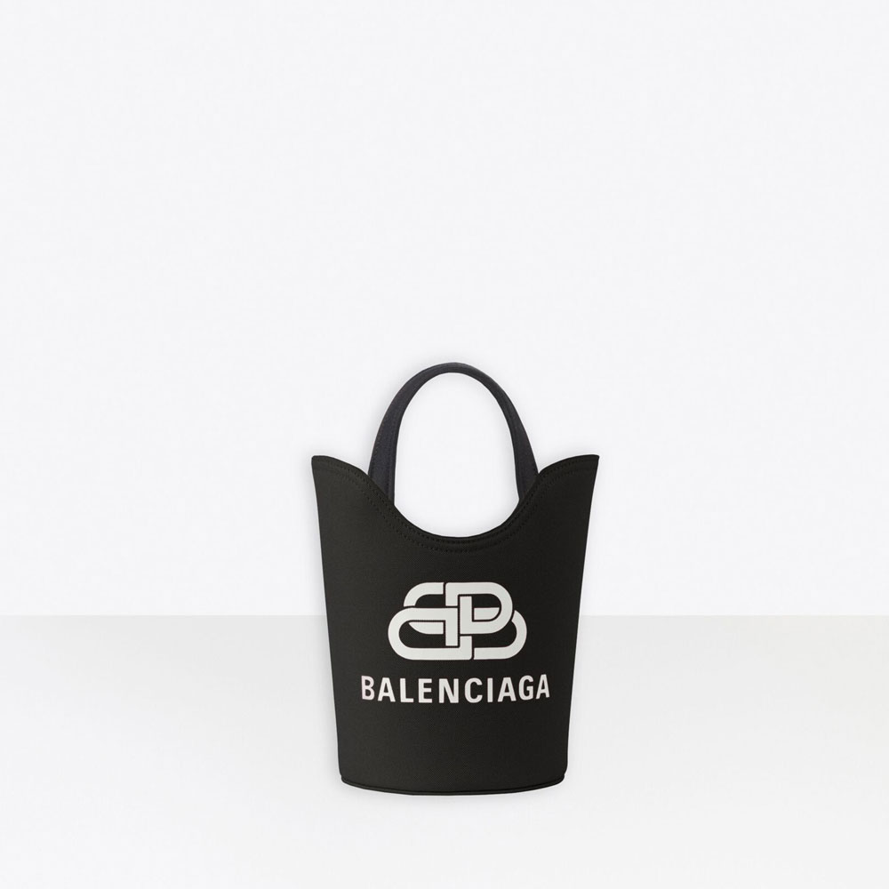 Balenciaga Wave XS Tote Bag 619979 KMZG3 1090: Image 1