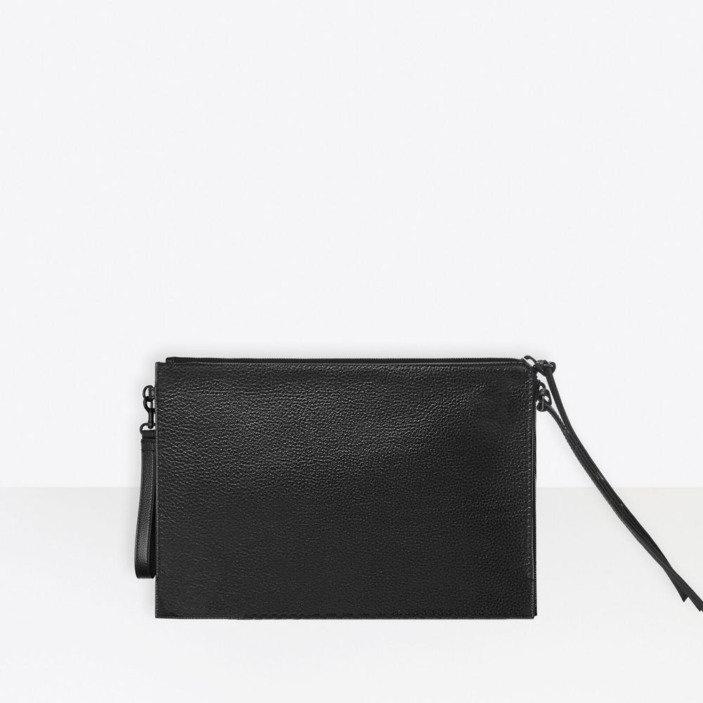 Balenciaga Neo Classic Pouch With Strap 640114 15Y07 1000: Image 2