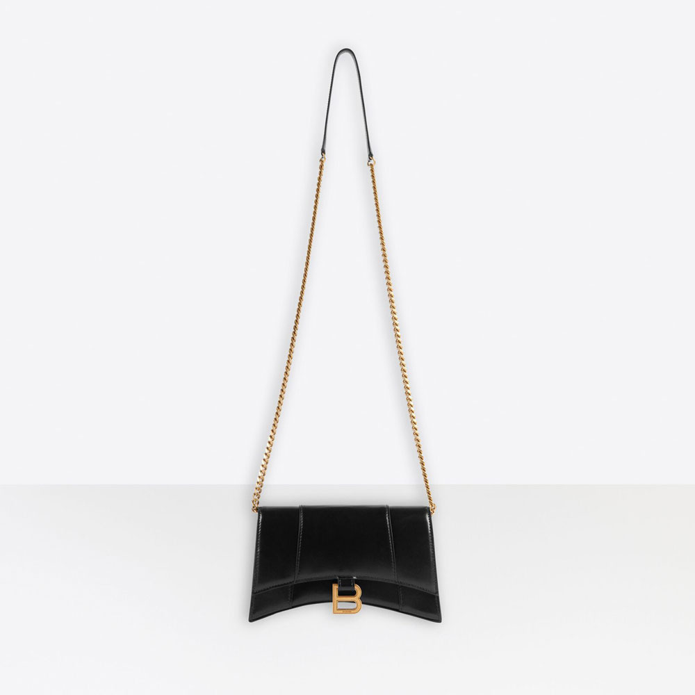 Balenciaga Hourglass Chain Bag 644973 1QJ4M 1000: Image 1