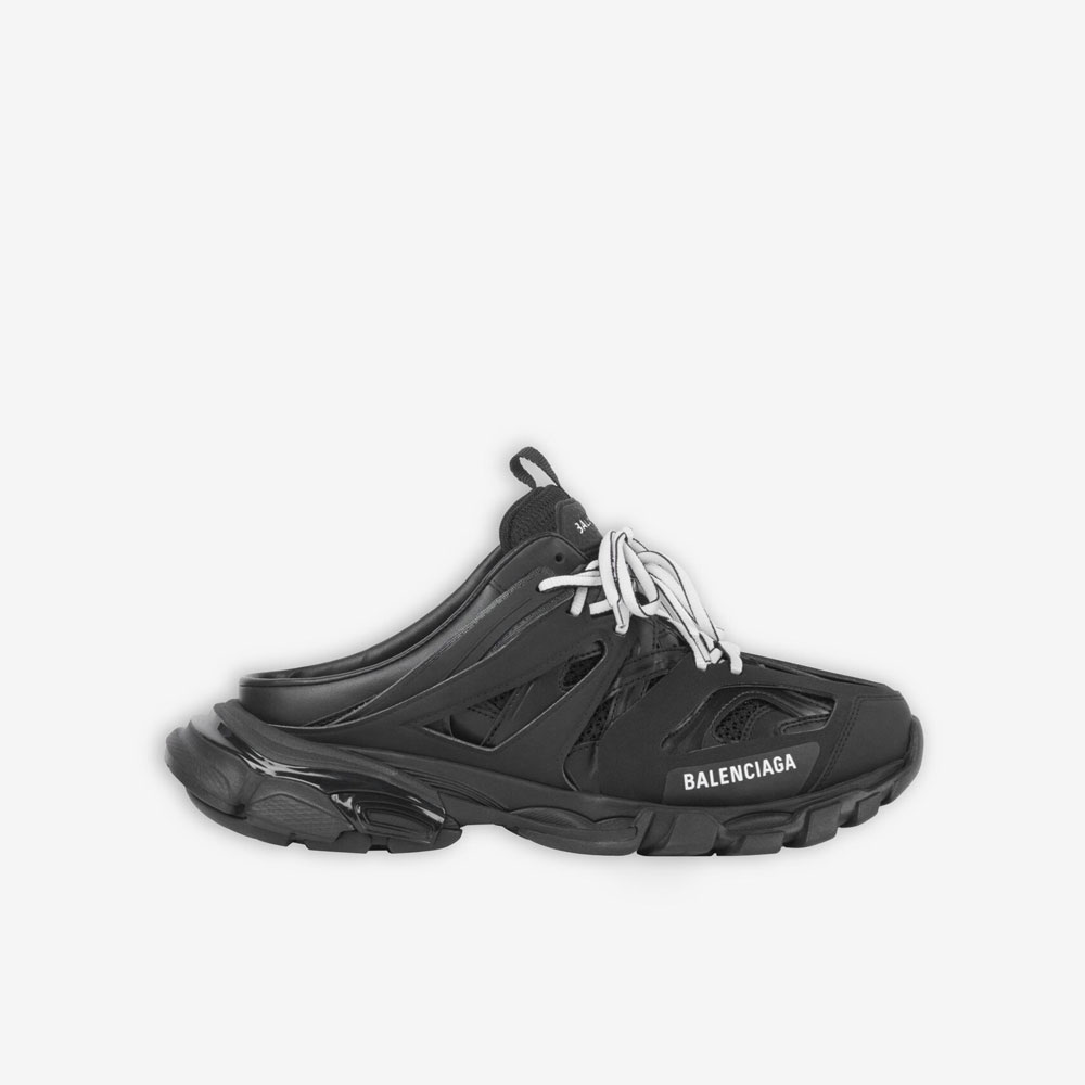 Balenciaga Track Mule in Black 653814 W3CP3 1000: Image 1