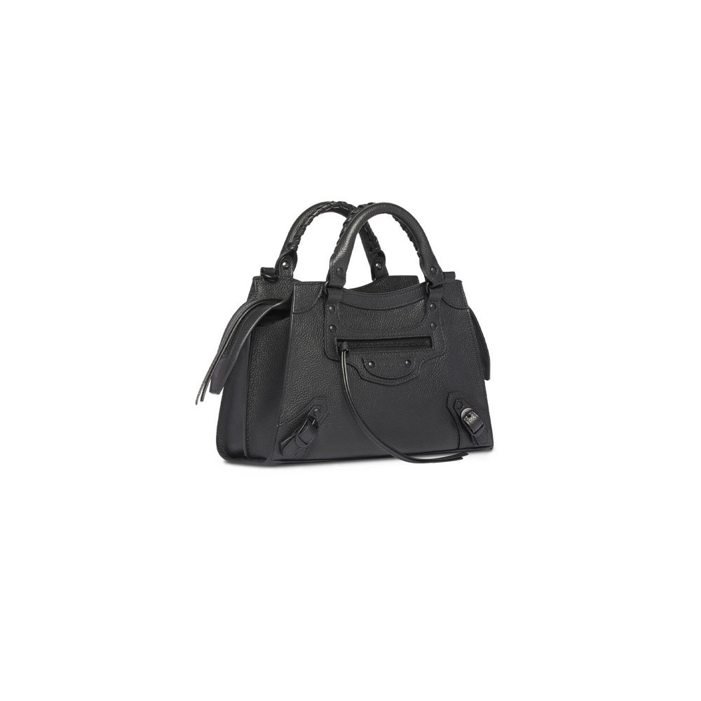 Balenciaga Neo Classic Xs Bag in Black 679231 15Y47 1000: Image 2