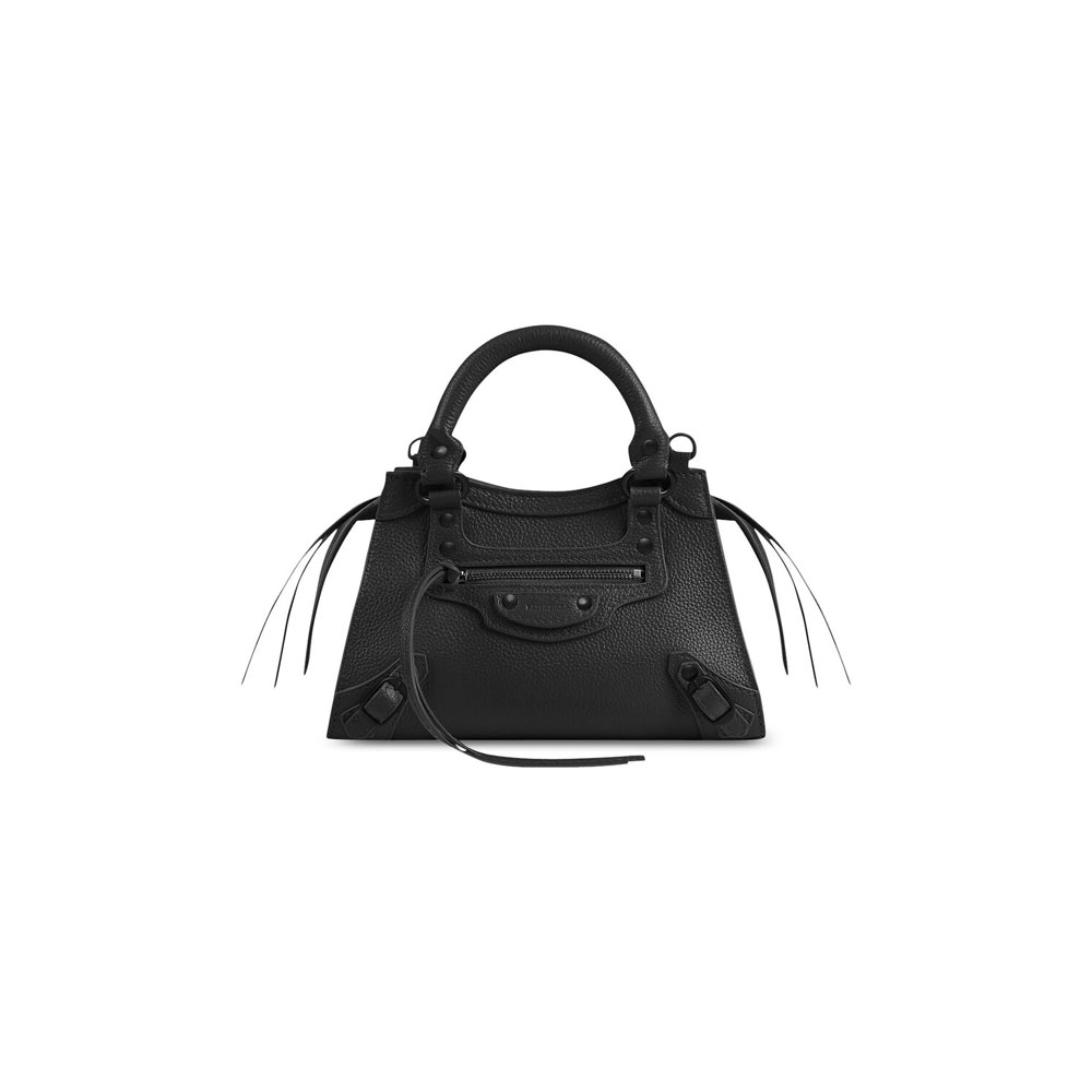 Balenciaga Neo Classic Mini Bag in Black 698067 15Y47 1000: Image 1