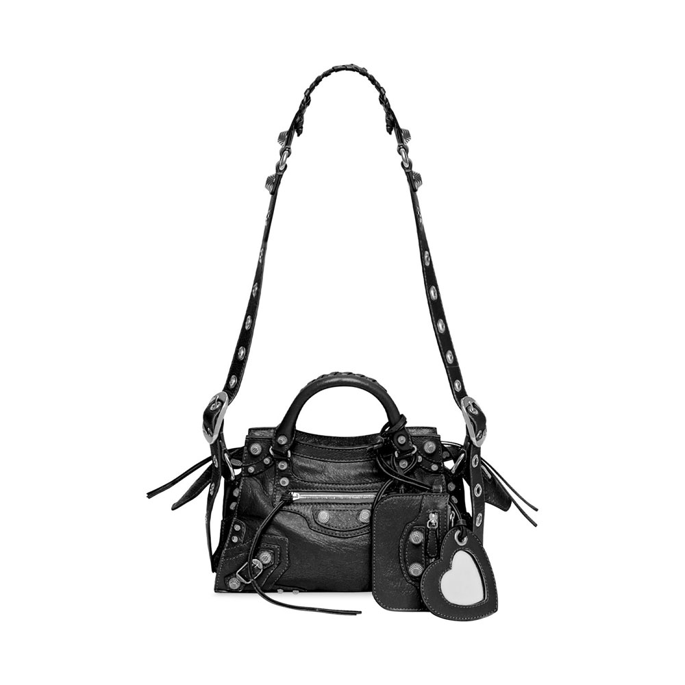 Balenciaga Neo Cagole Xs Bag in Black 700940 210B0 1000: Image 1