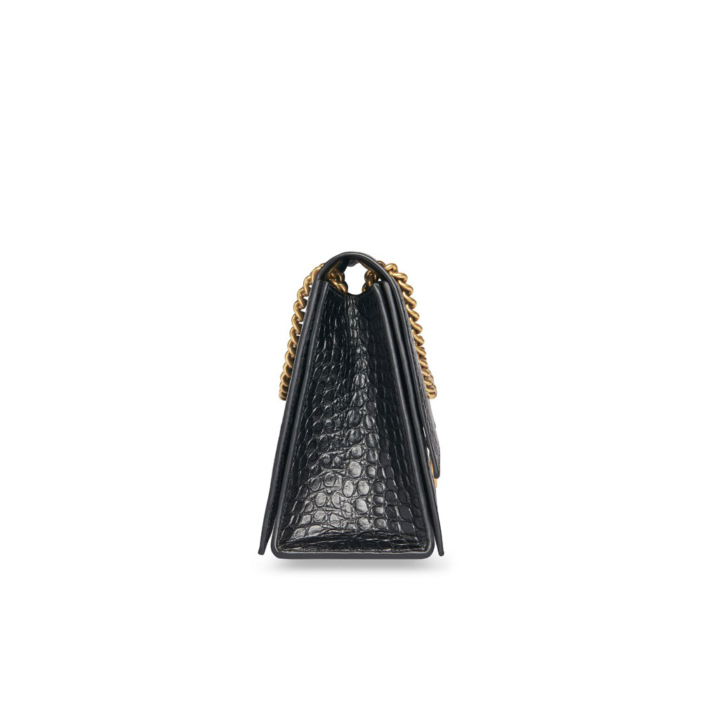 Balenciaga Crush Medium Chain Bag Crocodile 716393 210IX 1000: Image 3