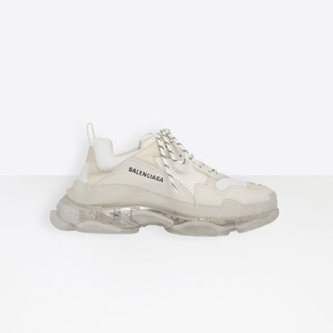 Balenciaga Triple S Clear Sole Trainers 544351 W09E1 9000