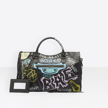 Balenciaga Graffiti Classic City 115748 0FE1T 1060