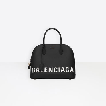 Balenciaga Medium graffiti logo calfskin bag 518801 0OT0M 1000