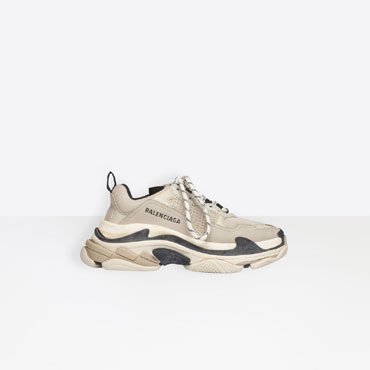 Balenciaga Vanille Triple S Trainers 524039 W09O6 9787