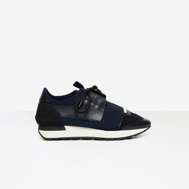 Balenciaga NAVY Race Runners 535391 W0YXS 4100