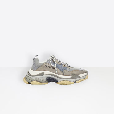 Balenciaga Gray Triple S Trainers 536737 W09O1 1259