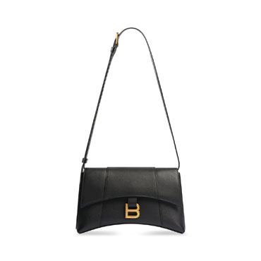 Balenciaga Downtown Xs Shoulder Bag in Black 671355 29S1M 1000