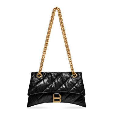 Balenciaga Crush Small Chain Bag Quilted 716351 210J1 1000