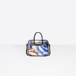 Balenciaga Blanket Square S Lambskin printed small bag 45340223WF