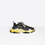 Balenciaga Black Yellow Triple S Trainers 531388 W09OG 1087