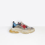 Balenciaga BLUE GRIS RED BLACK Triple S Trainers 533883 W09O2 4365