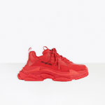 Balenciaga Allover Logo Triple S Sneaker in Red 536737 W2FA1 6010