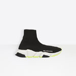 Balenciaga BLACK WHITE Speed Trainers 551185 W05G0 1000