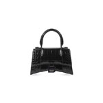 Balenciaga Hourglass Xs Bag Crocodile Embossed 592833 2UDF7 1000