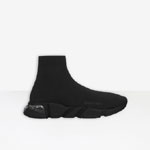 Balenciaga Speed Clear Sole Sneaker in Black 607544 W2DBL 1000