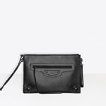 Balenciaga Neo Classic Pouch With Strap 640114 15Y07 1000