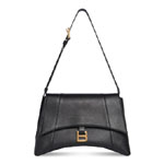 Balenciaga Downtown Medium Shoulder Bag in Black 671354 29S1M 1000