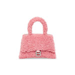 Balenciaga Furry Hourglass Small Bag 676365 210FP 5812