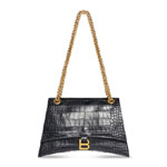 Balenciaga Crush Medium Chain Bag Crocodile 716393 210IX 1000