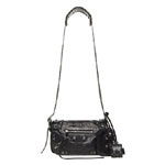 Balenciaga Le Cagole Men Xs Flap Bag in Black 719082 210KR 1000