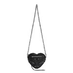 Balenciaga Le Cagole Heart Mini Bag in Black 722781 1VG9Y 1000