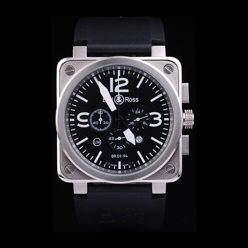 Bell Ross BR01-94 Black-White Dial-br26 BR5577: Image 1