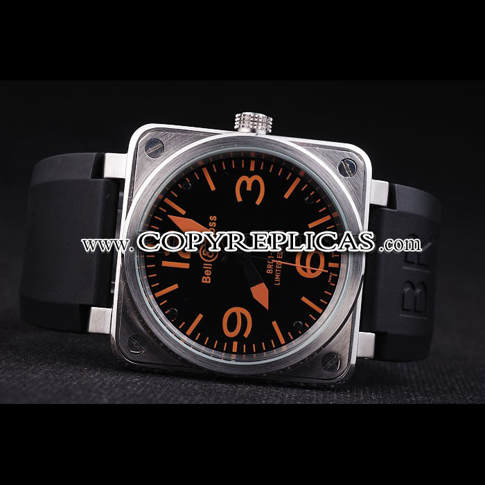 Bell Ross BR01-92 Black-Orange Dial-br21 BR5594: Image 3