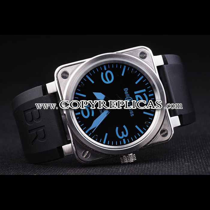 Bell Ross BR01-92 Black-Blue Dial-br22 BR5602: Image 2