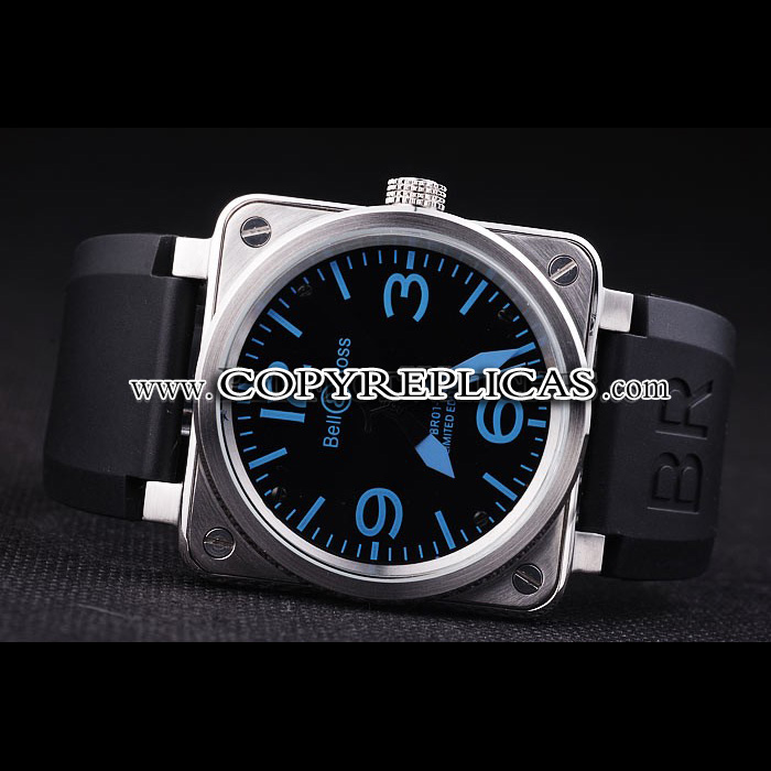 Bell Ross BR01-92 Black-Blue Dial-br22 BR5602: Image 3