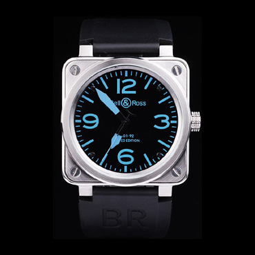 Bell Ross BR01-92 Black-Blue Dial-br22 BR5602