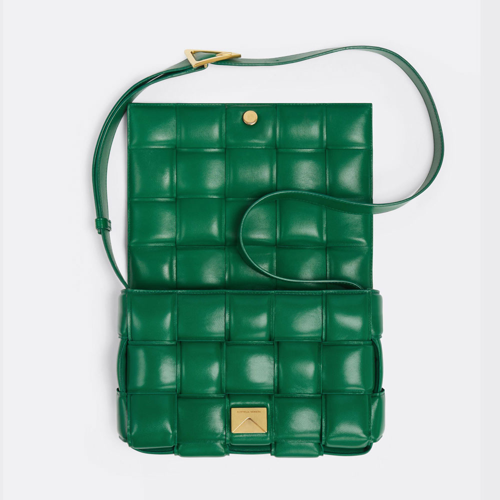 Bottega Veneta Padded Cassette in Racing Green 591970 VCQR 13186: Image 3