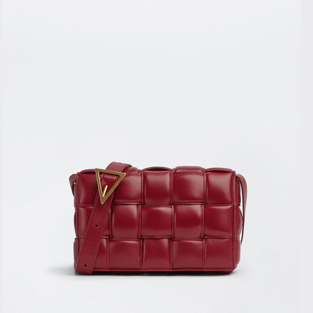 Bottega Veneta Padded Cassette in Dark Red 591970 VCQR 16358: Image 1