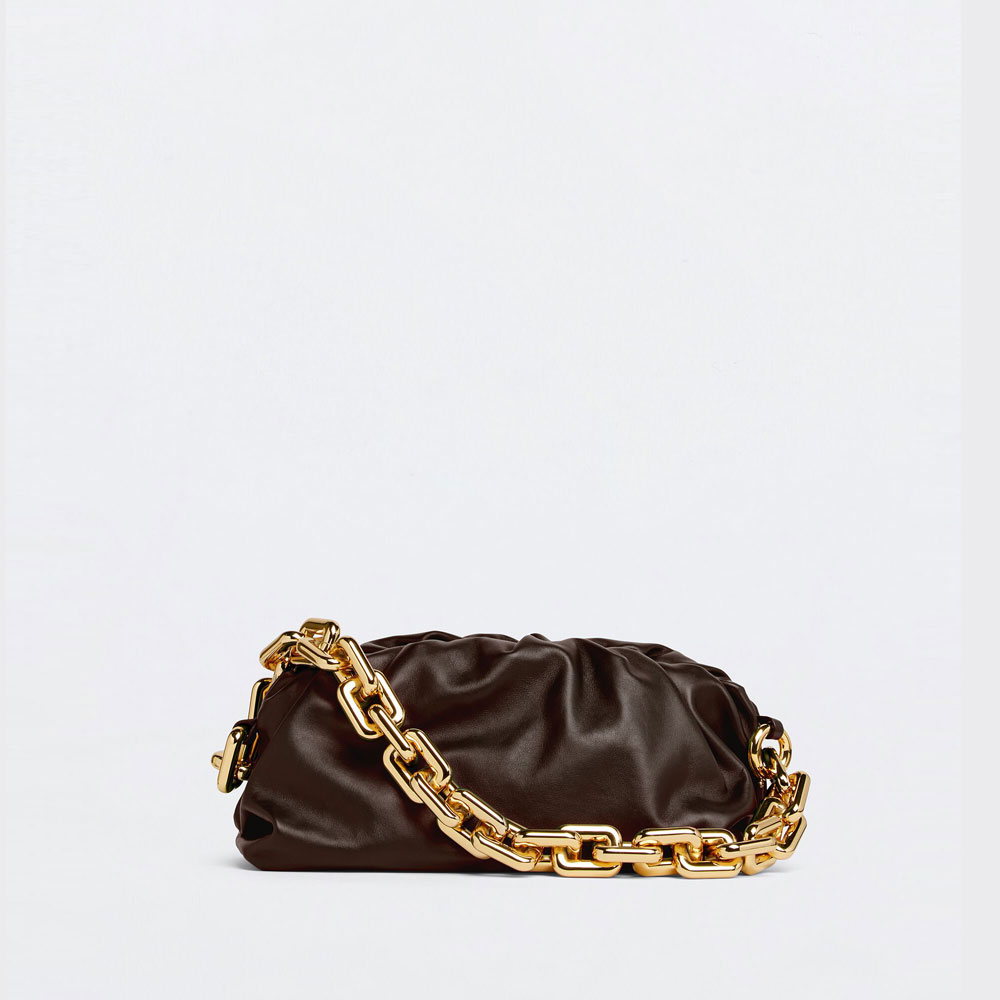 Bottega Veneta Chain Pouch in Fondant 620230 VCP4 02132: Image 1