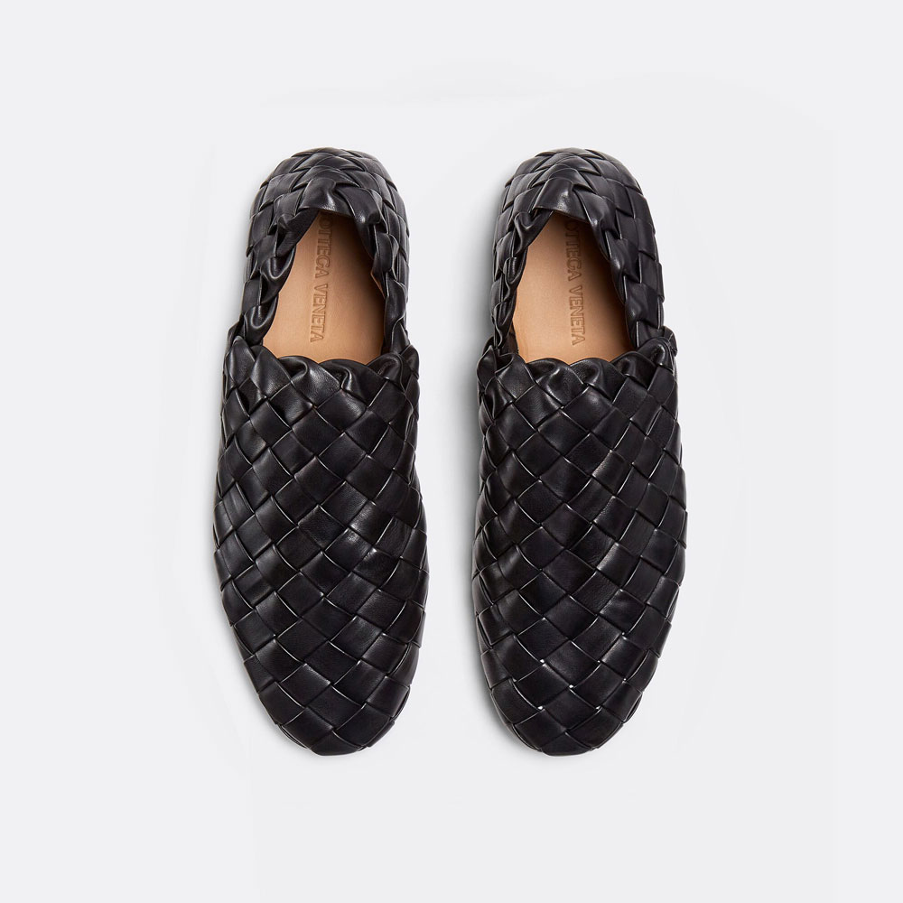 Bottega Veneta Slipper in Black 620304 VBTR 01000: Image 2