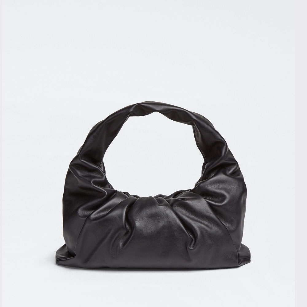 Bottega Veneta Shoulder Pouch in Nero 648025 VCP4 01229: Image 1