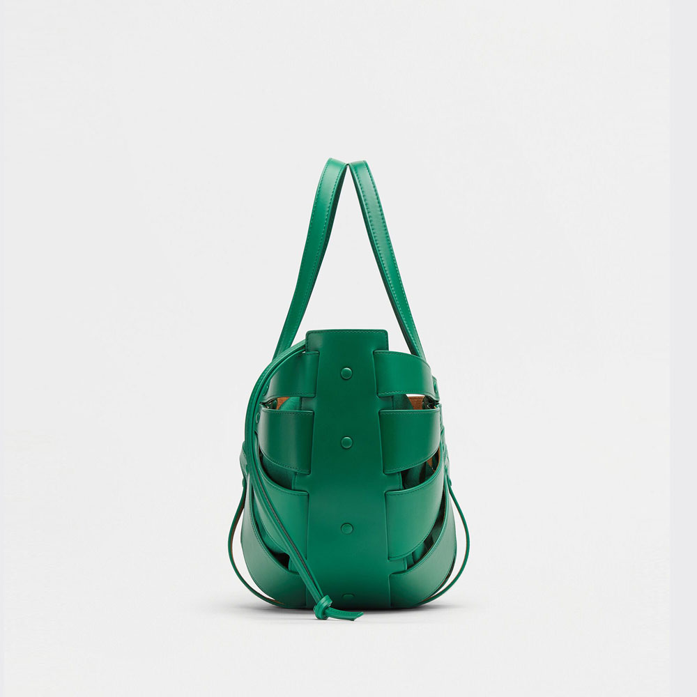 Bottega Veneta Shell in Racing Green 651577 VMAU H3104: Image 3