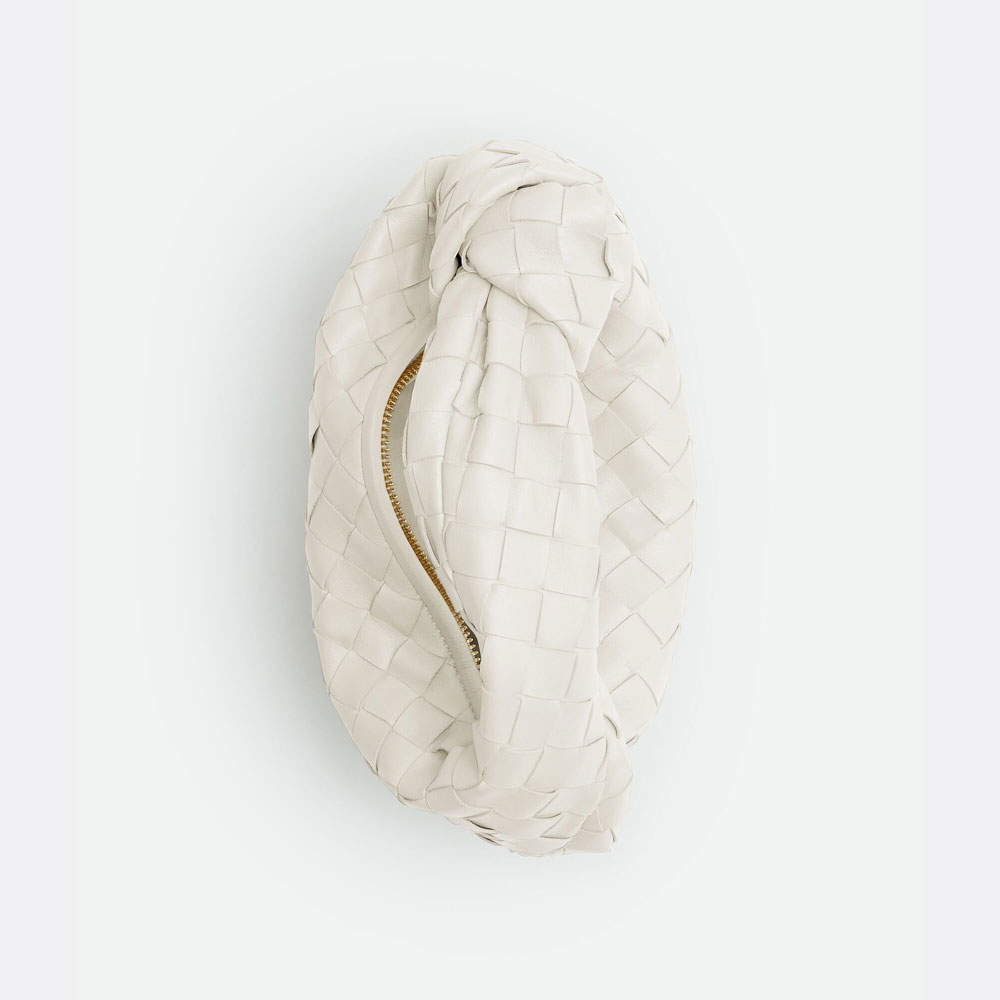 Bottega Veneta Mini Jodie in White 651876 VCPP 59009: Image 3