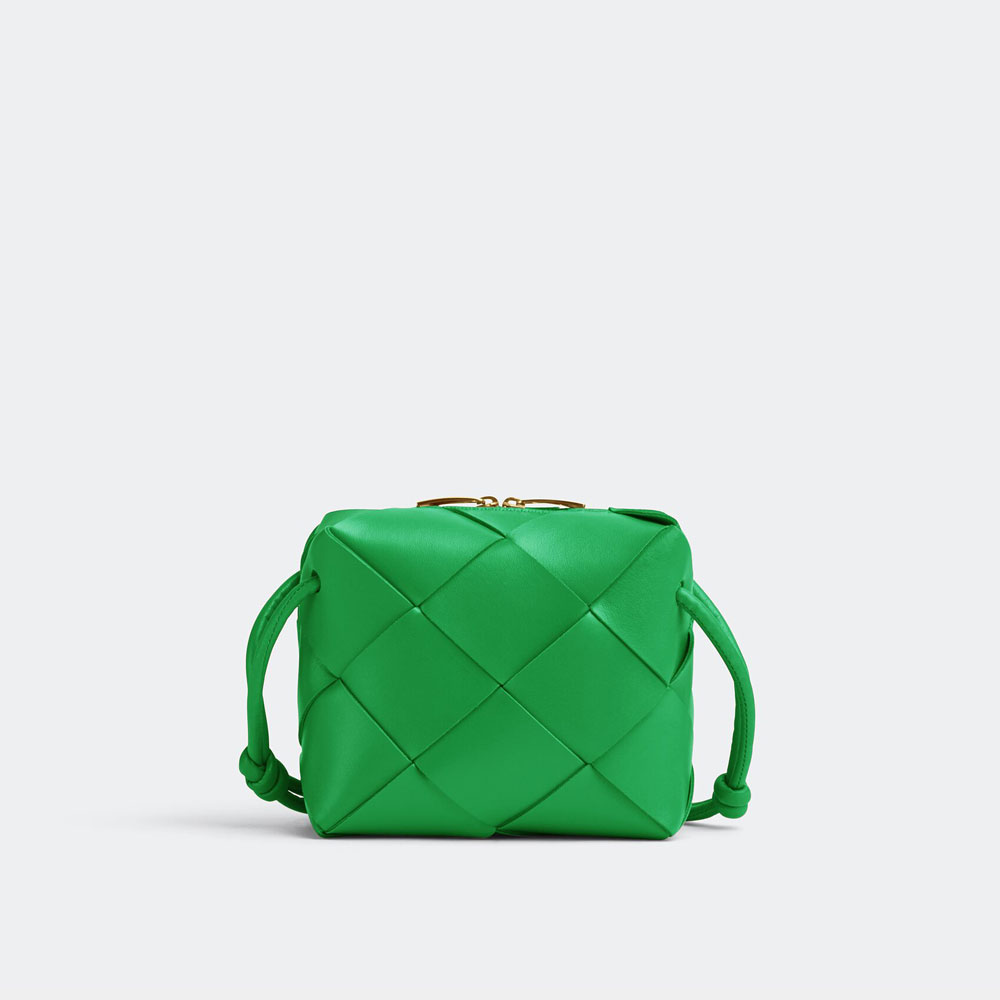 Bottega Veneta Mini Cassette Camera Bag in Parakeet 701915 VCQC 23722: Image 1