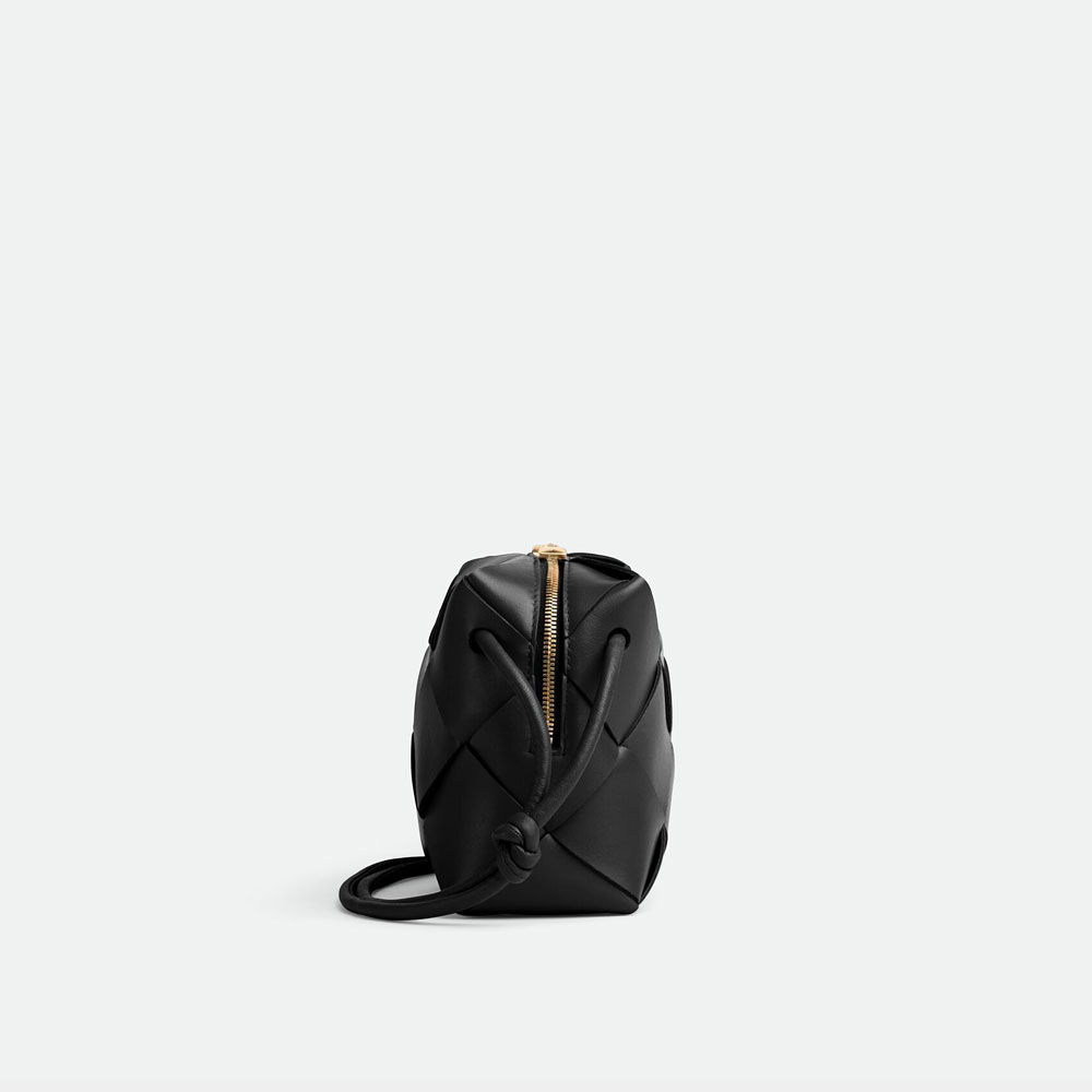 Bottega Veneta Mini Cassette Camera Bag in Black 701915 VCQC 28425: Image 2